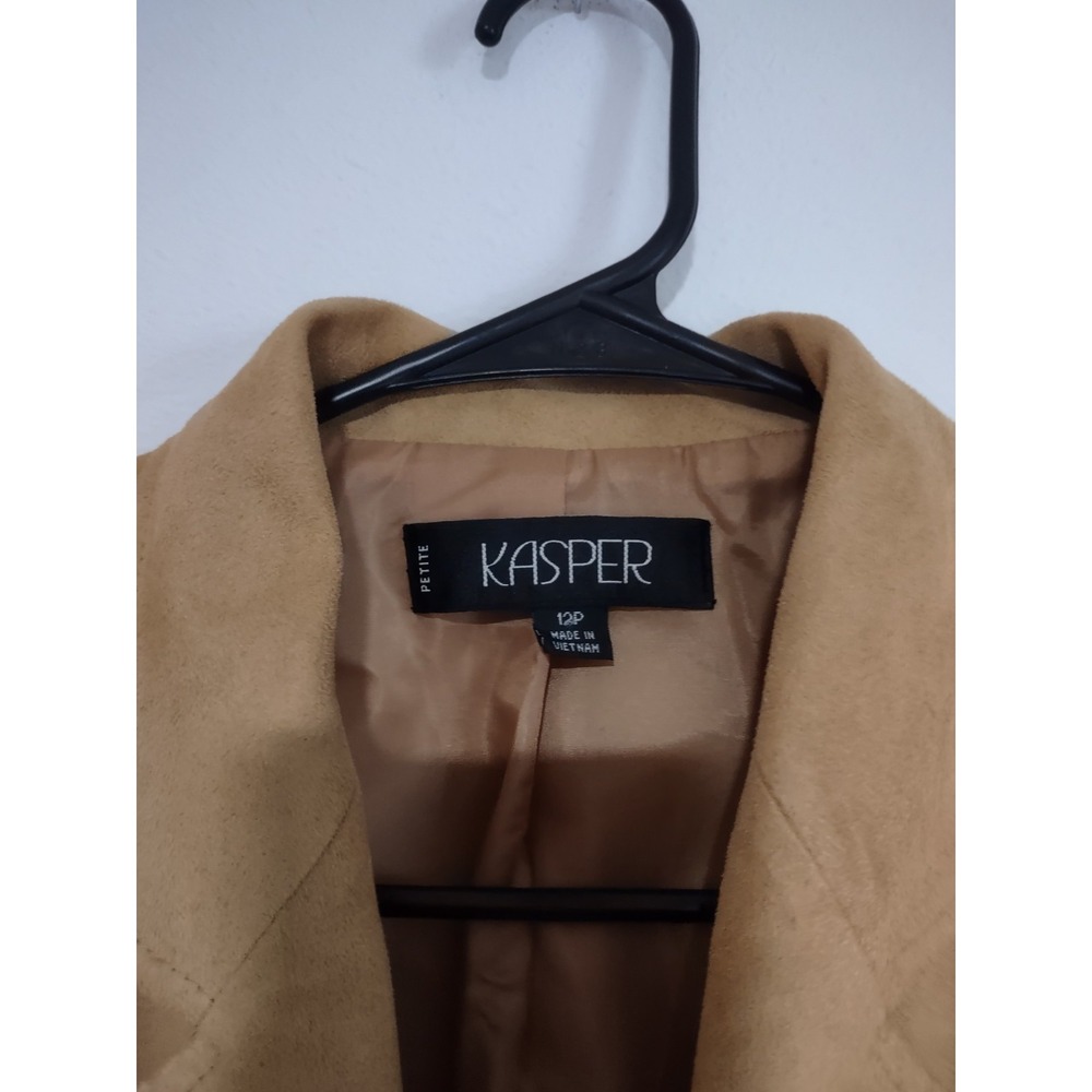 Kasper Women's Velvet Suit Two Sizes Jacket 12P. Skirt 10P - Picture 7 of 10